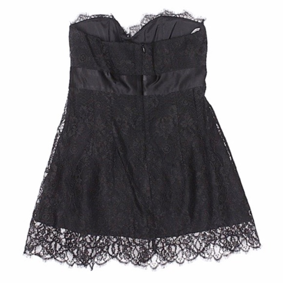 Nanette Lepore Black Lace Strapless Top "Ingenue" NWT Sz 0 or Sz 2 NWT - Picture 6 of 6